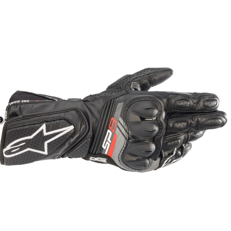 Mănuși de motocicletă Alpinestars SP-8 negru