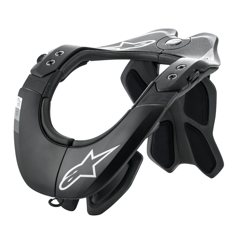 Alpinestars BNS Tech-2 protector de coloană cervicală negru-gri