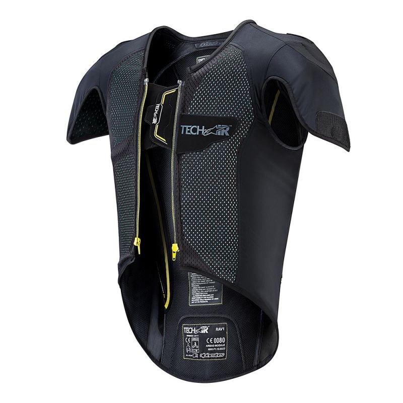 Alpinestars Tech-Air® Race Vest airbag liner negru și galben lichidare