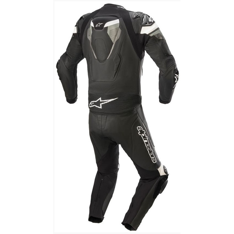 Costum din două piese Alpinestars ATEM 4 negru-gri-albastru