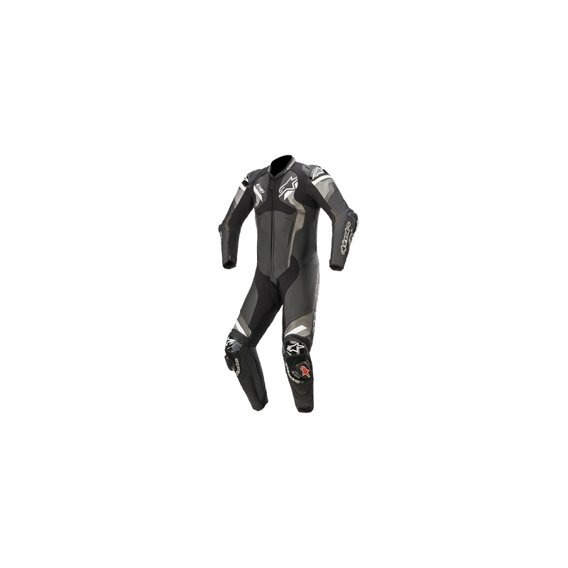 Alpinestars ATEM 4 costum dintr-o singură bucată negru-gri-albastru lichidare