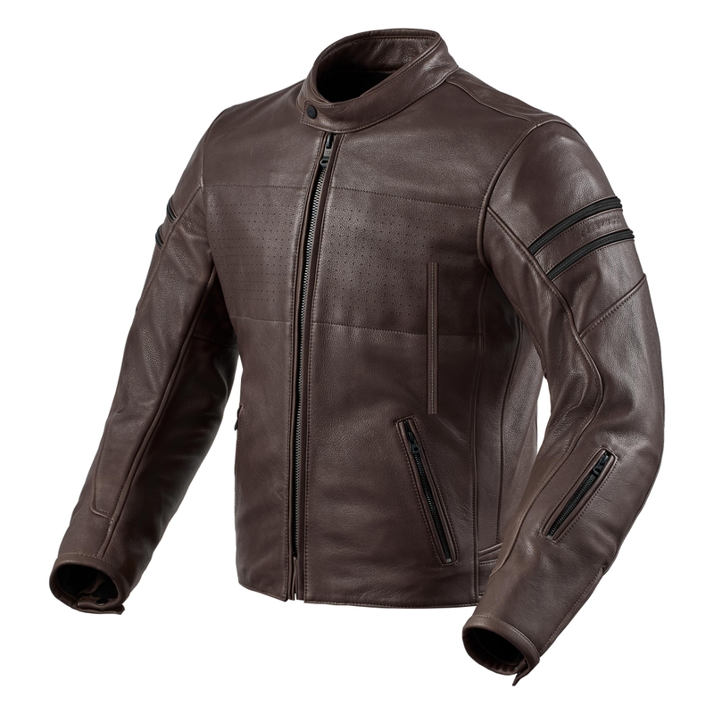 Jachetă moto Revit Stride maro lichidare