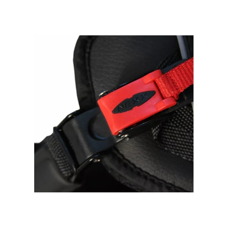 Cască de motocicletă deschisă NEXX SX.60 Nova negru lichidare