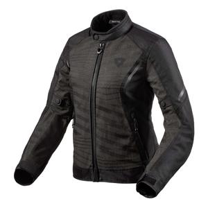 Jacheta pentru motociclete Revit Torque 2 H2O pentru femei, negru-antracit