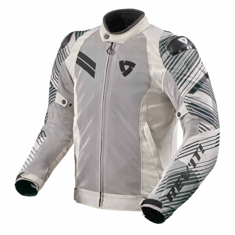 Revit Apex Air H2O jachetă de motocicletă gri deschis-negru lichidare