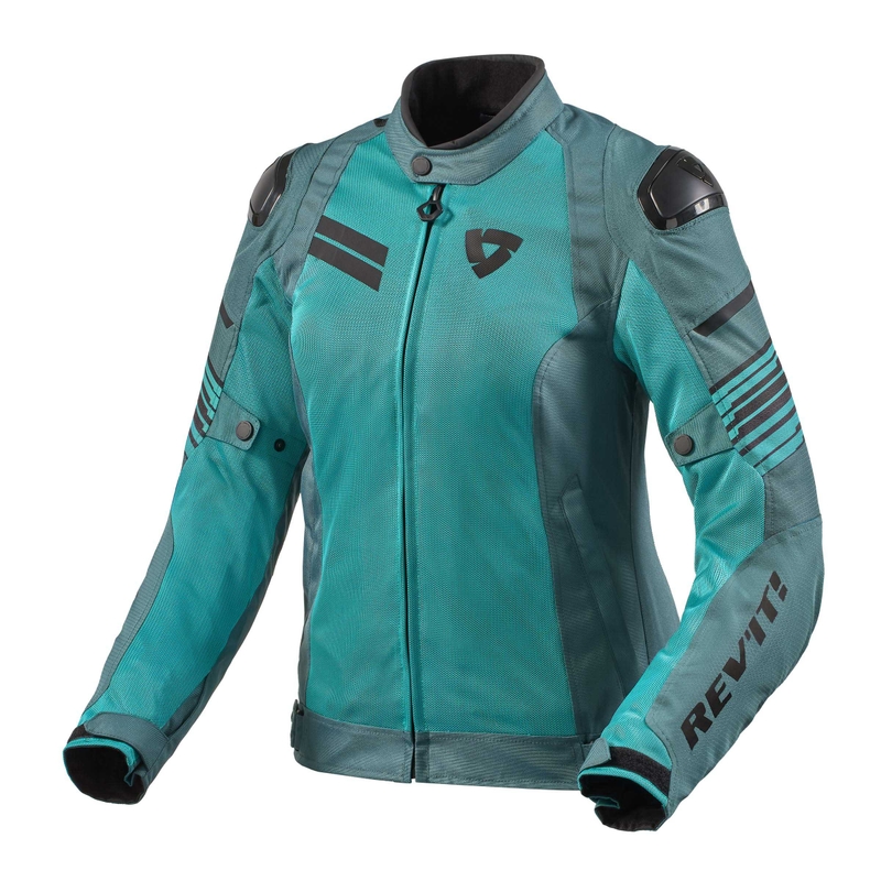 Jachetă de motocicletă Revit Apex Air H2O Green pentru femei lichidare