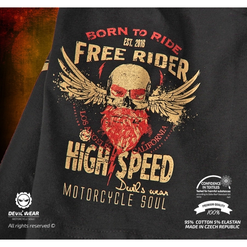 Pánské triko Devils Wear - Free Rider High Speed
