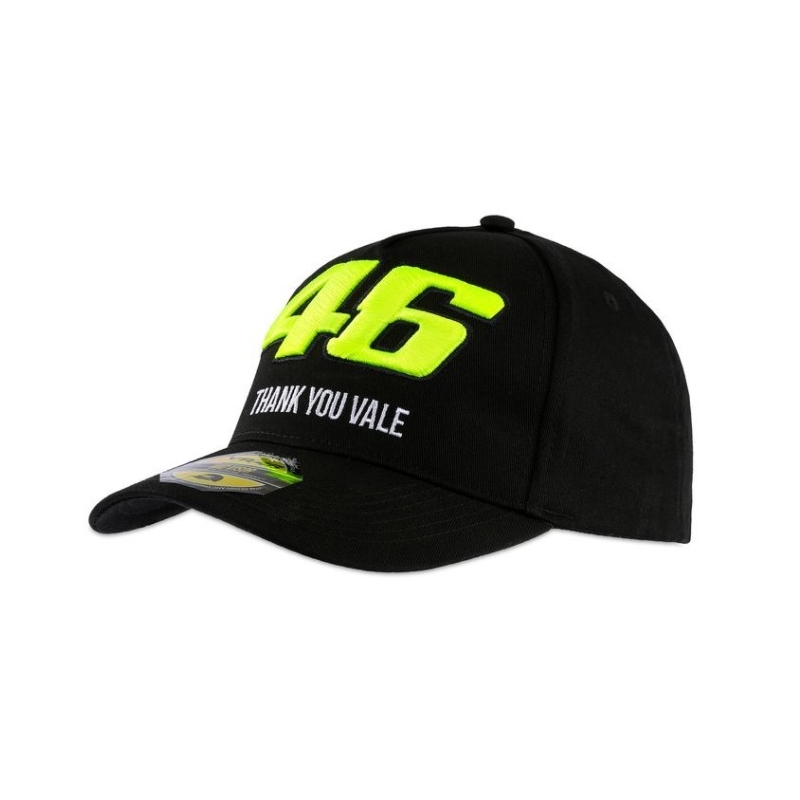 VR46 Valentino Rossi "Thank you Vale" șapcă neagră