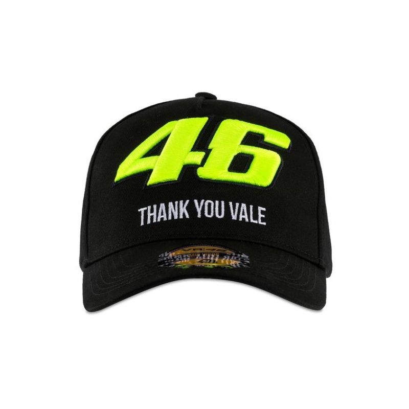 VR46 Valentino Rossi "Thank you Vale" șapcă neagră