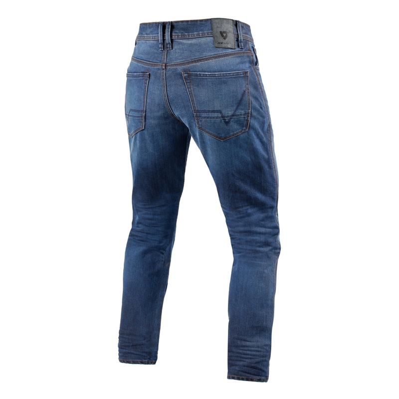 Blugi pentru motociclete Revit Reed SF albastru extins