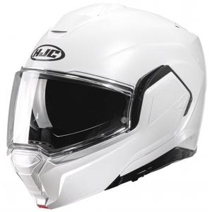 Cască de motociclist HJC I100 Solid pearl white flip-up