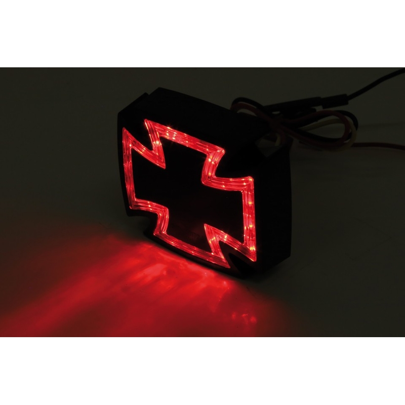 Universal LED Lumina spate Highsider Gothic Gothic negru lichidare