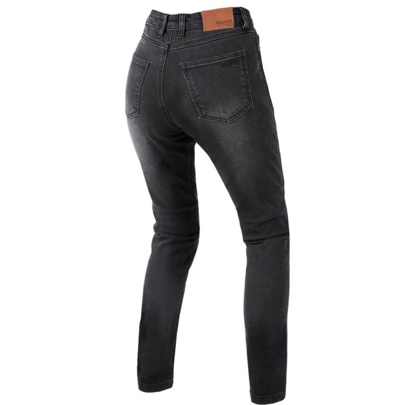 Blugi de motocicletă BROGER Florida II pentru femei, negru lichidare