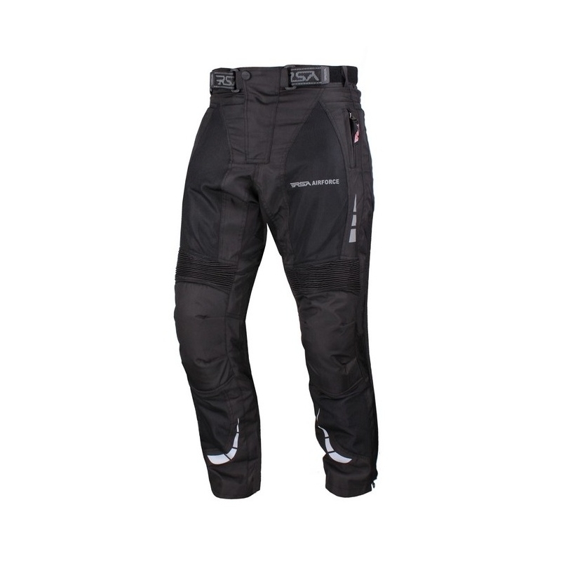 RSA Airforce Black Airforce pantaloni de motociclete lichidare