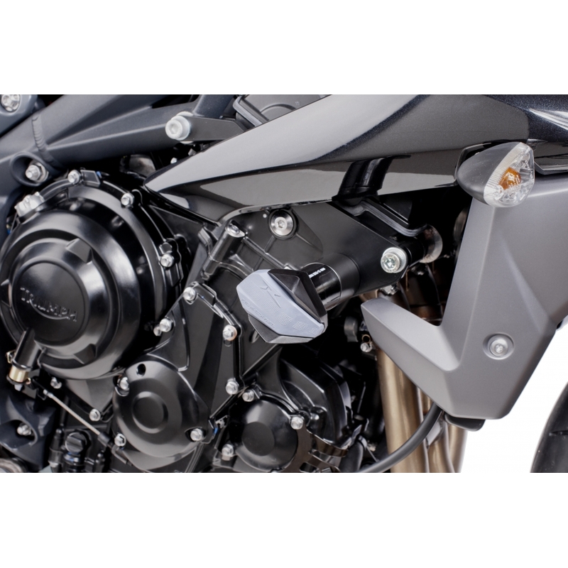 Puig R12 - Triumph Street Triple, R negru