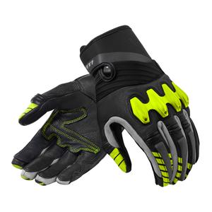 Mănuși pentru motociclete Revit Energy negru-galben-fluo lichidare