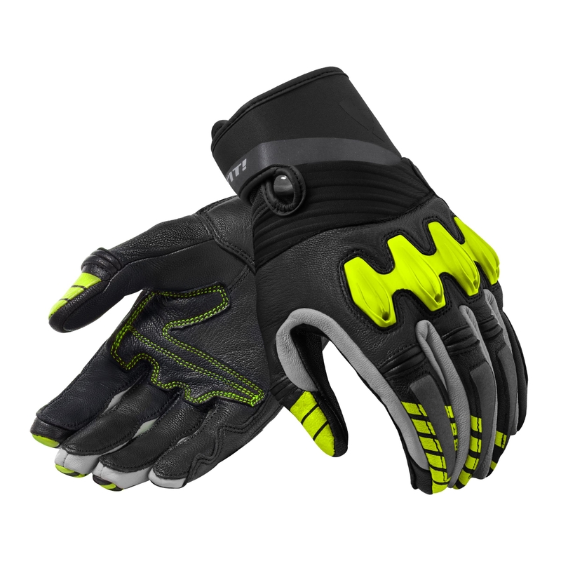 Mănuși pentru motociclete Revit Energy negru-galben-fluo lichidare