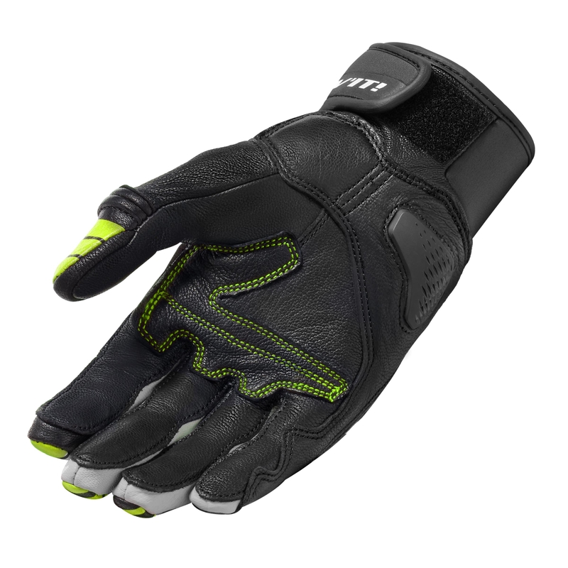 Mănuși pentru motociclete Revit Energy negru-galben-fluo lichidare