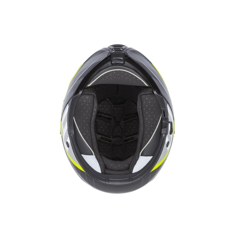 Cască de motociclist Cassida Modulo 2.0 Profile alb-gri-negru-galben-fluo-galben