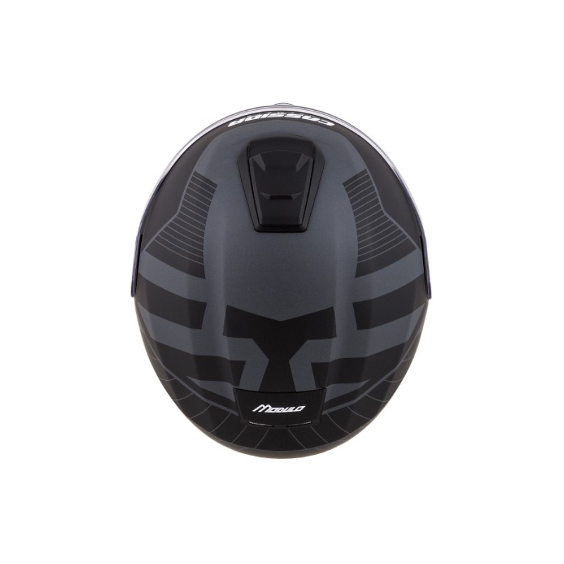 Cască de motociclist Cassida Modulo 2.0 Profile Vision gri-negru