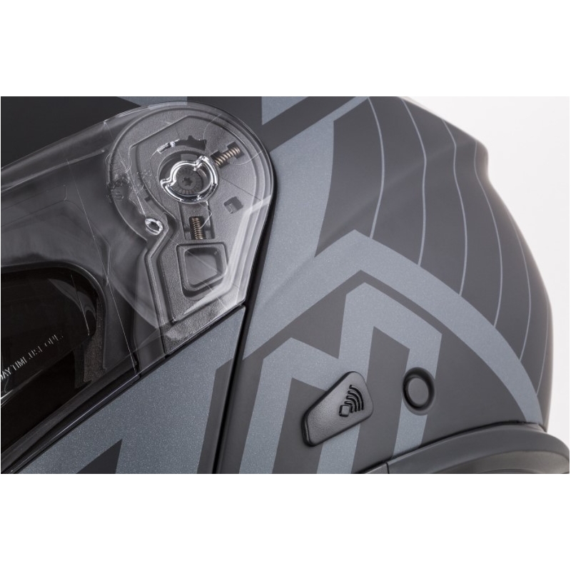 Cască de motociclist Cassida Modulo 2.0 Profile Vision gri-negru