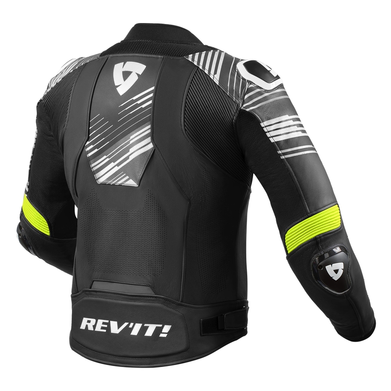Jachetă de motocicletă Revit Apex negru-galben-fluo lichidare