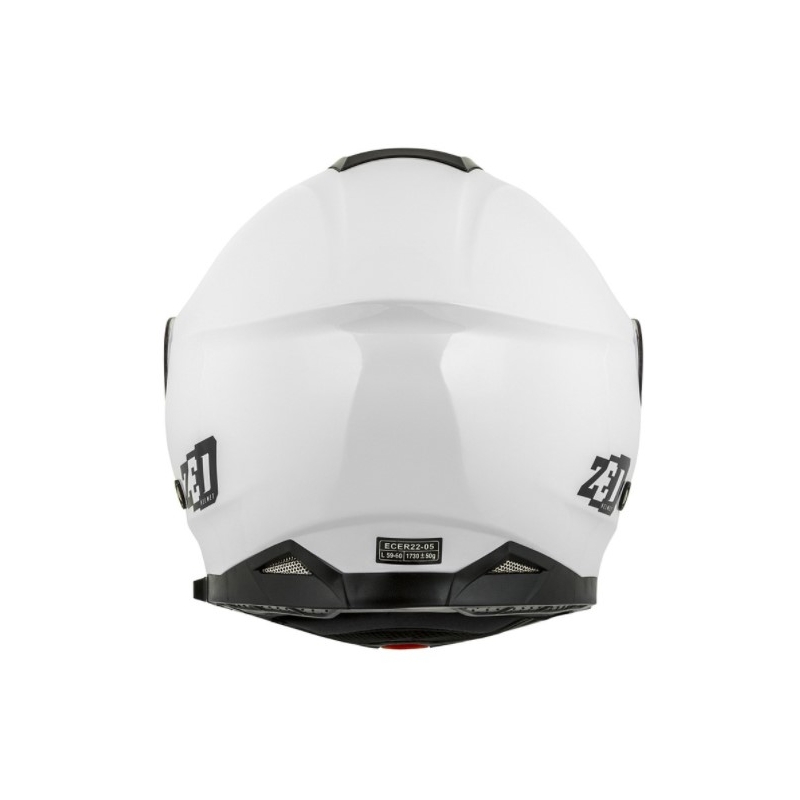ZED F18 cască de motocicletă albă