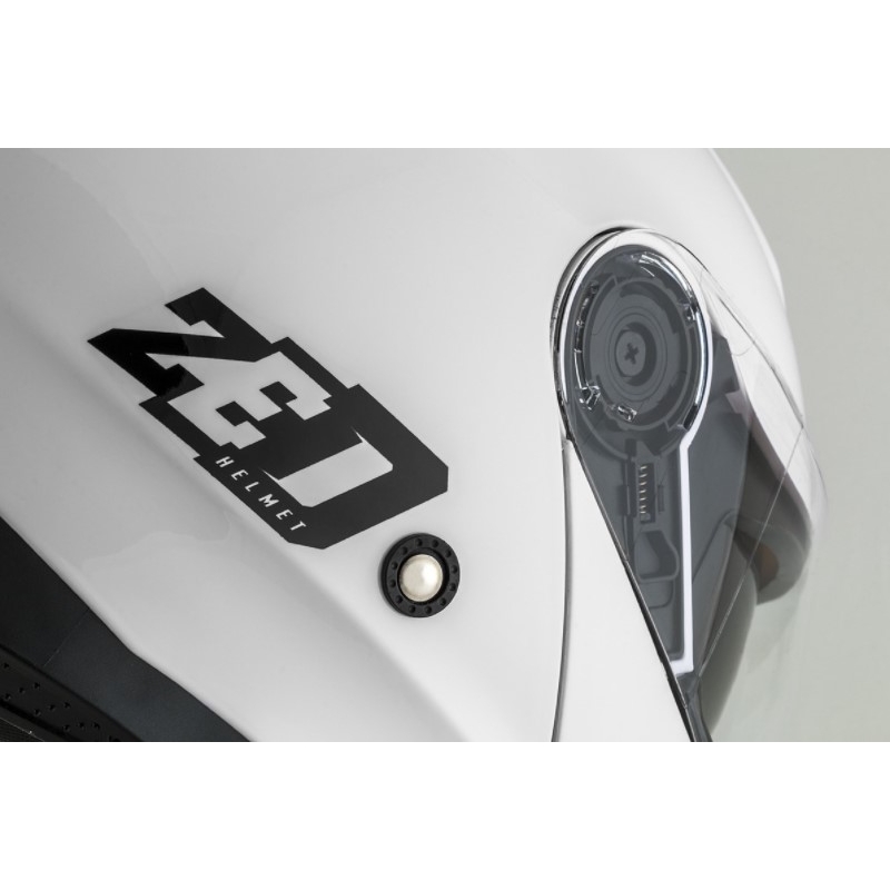ZED F18 cască de motocicletă albă