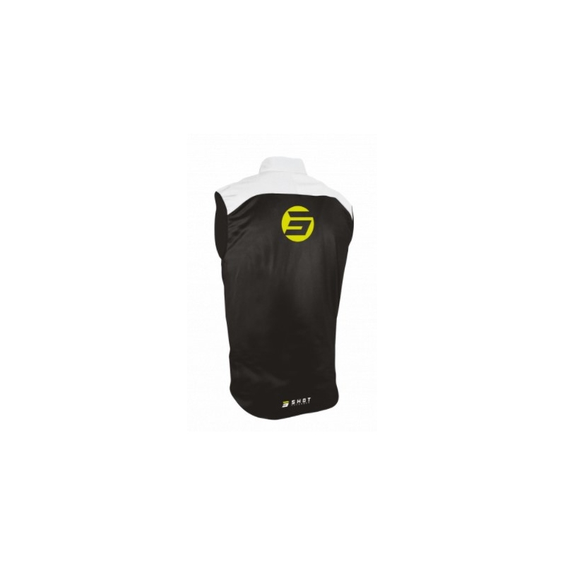 Vesta Softshell Shot Team negru-fluo galben