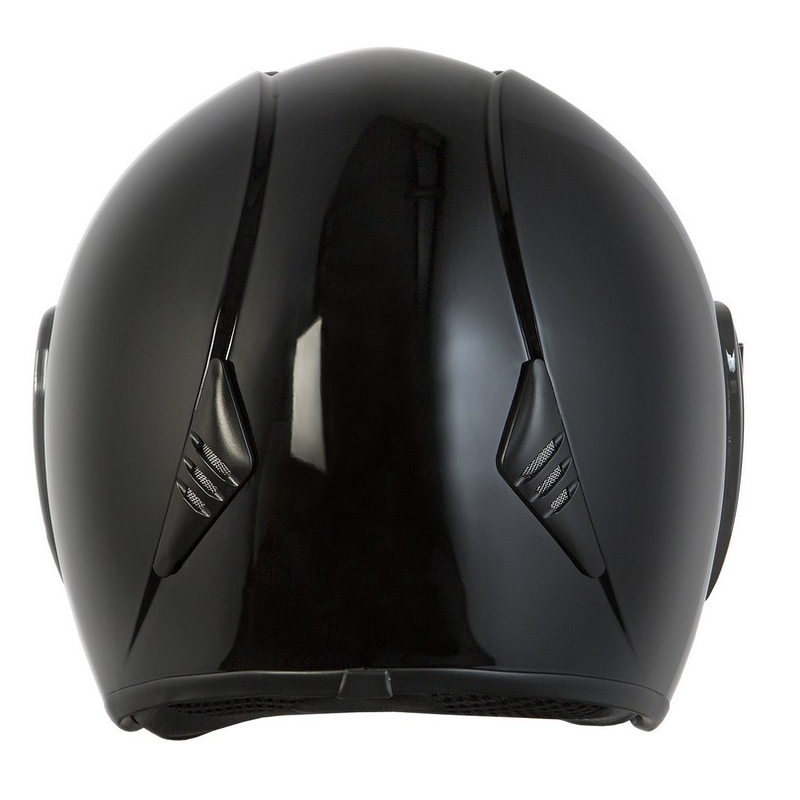 Cască de motocicletă deschisă Ozone HY-818 negru lucios - II. calitate
