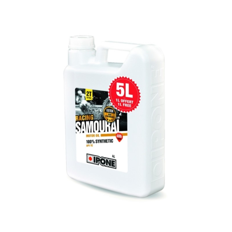 Ulei de motor Ipone Samourai Racing 2T 5 l căpșuni
