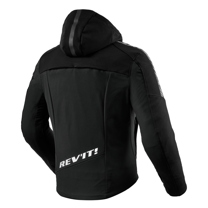Jachetă de motocicletă Revit Proxy H2O alb-negru și alb lichidare