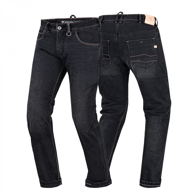 Blugi Shima Devon Negru Moto Shima Devon