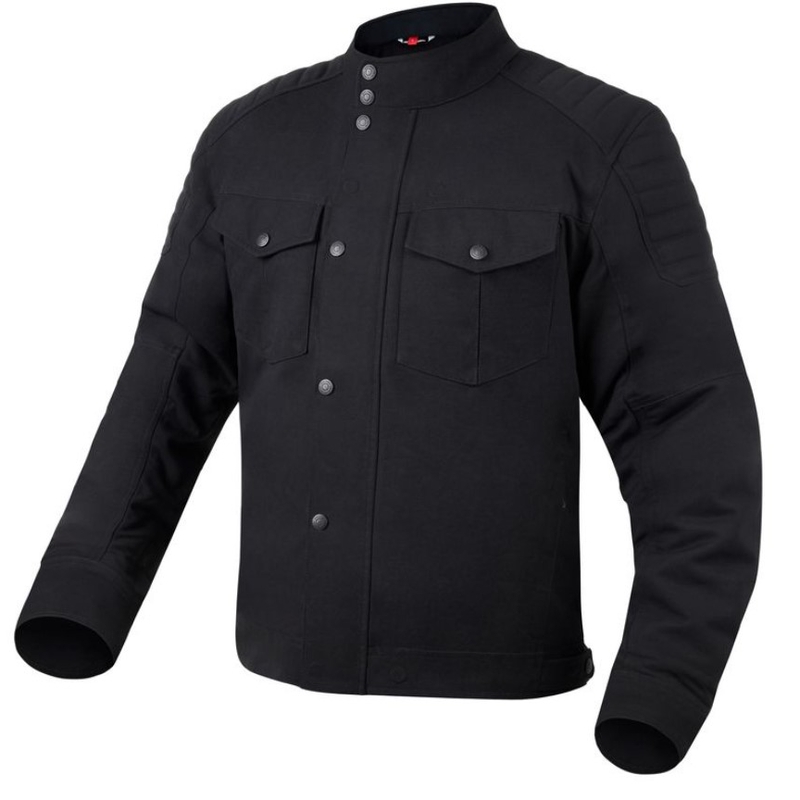 Rebelhorn Hunter negru vânător  jachetă de motociclete negru výprodej lichidare