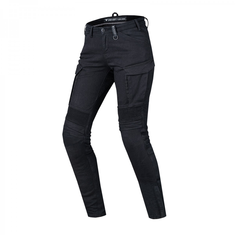 Blugi de motocicletă Shima Giro 2.0 pentru femei, negru lichidare