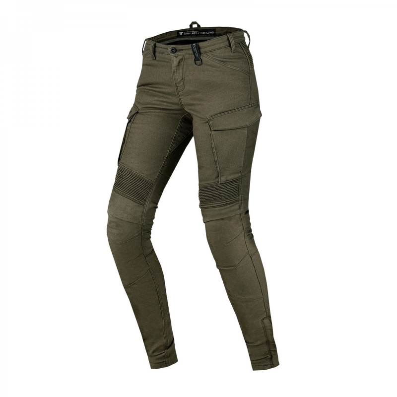 Blugi pentru femei Shima Giro 2.0 kaki pentru motociclete Shima Giro 2.0 kaki lichidare