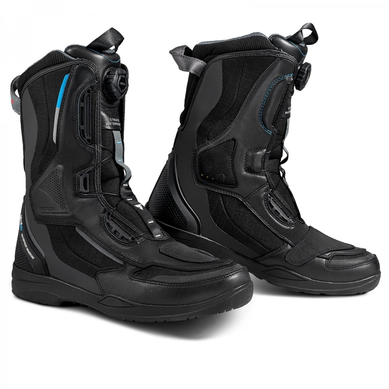 Cizme de motocicletă Shima Strato WP Black pentru femei