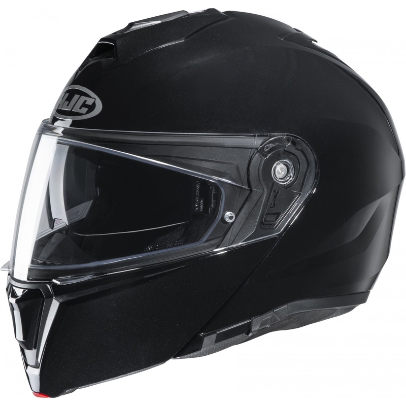 Cască de motociclist HJC i90 black matt flip-up lichidare