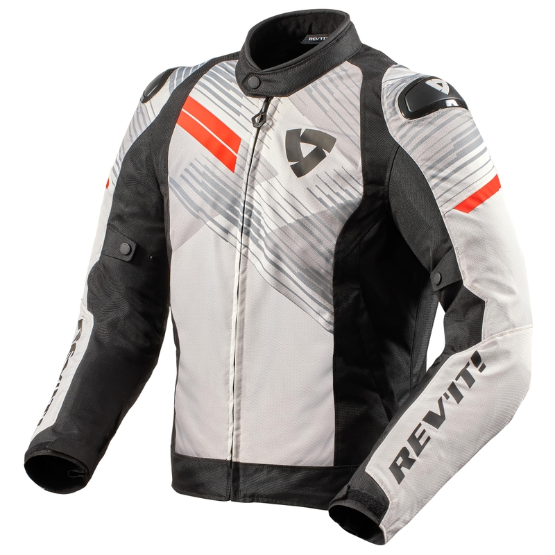 Jachetă pentru motociclete Revit Apex TL alb-negru lichidare