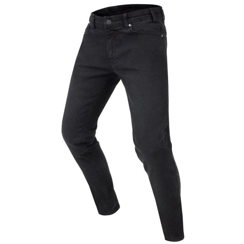 Blugi de motocicletă Rebelhorn Classic III SK washed black pentru femei lichidare
