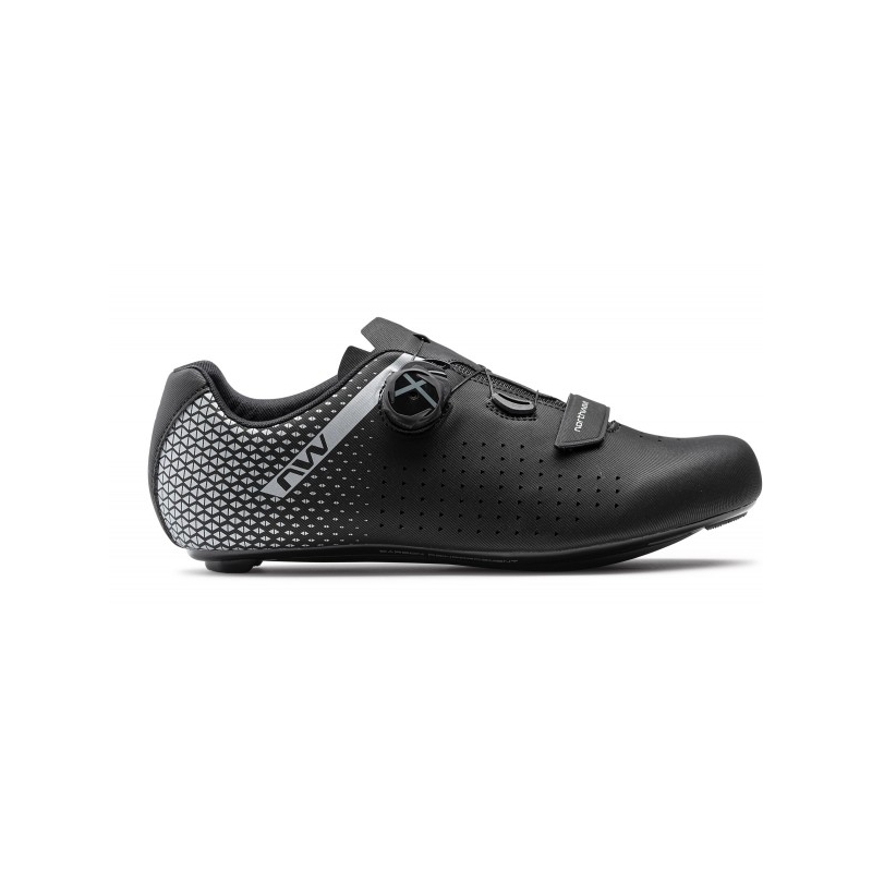 Northwave Core Plus 2 negru și argintiu lichidare