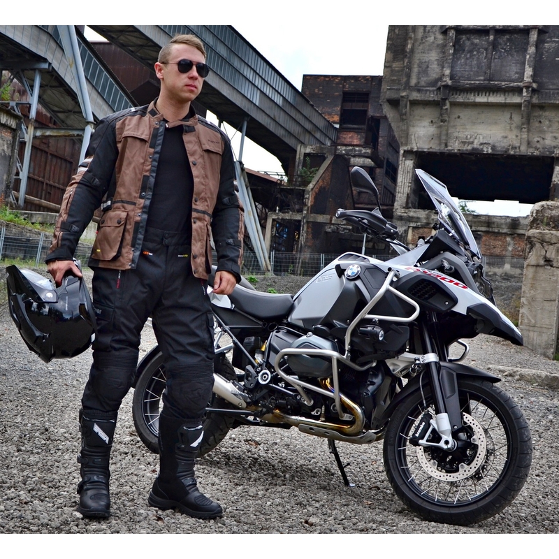 RSA Rover Rover negru pantaloni de motociclete lichidare