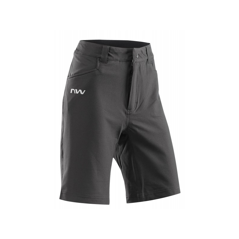 Pantaloni scurți pentru femei Northwave Escape Baggy negru lichidare
