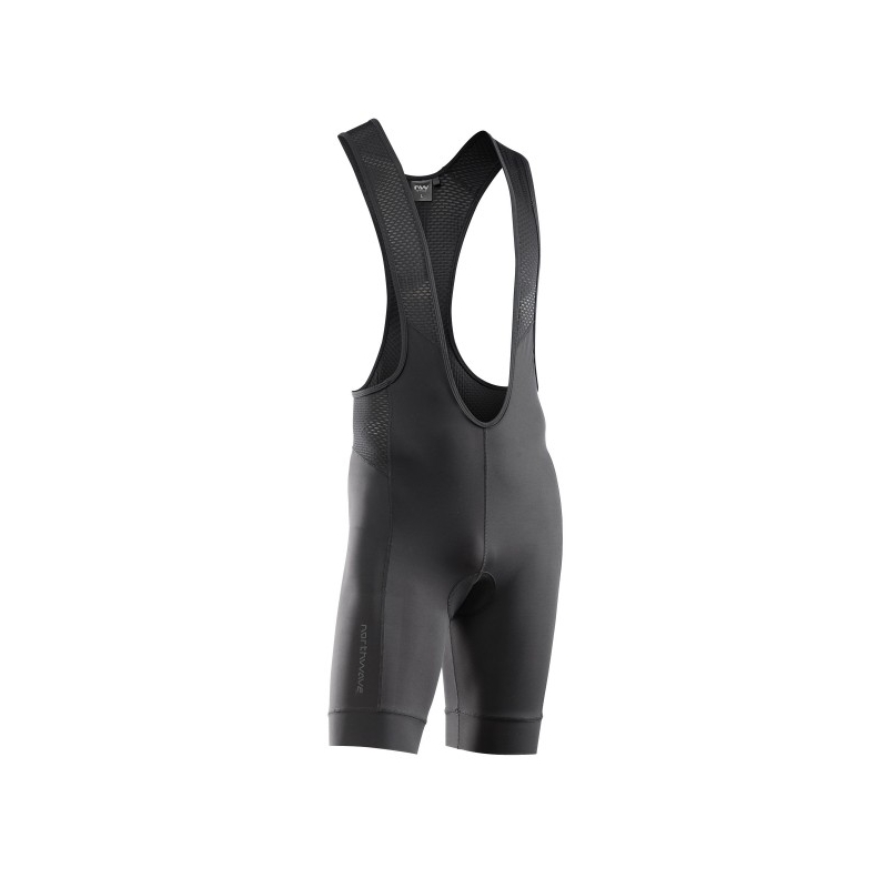 Pantaloni scurți cu bretele Northwave Force 2 negru lichidare