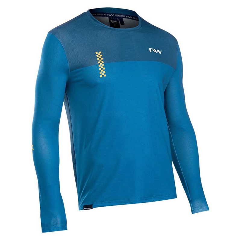 Jersey Northwave Xtrail 2 albastru cu mânecă lungă lichidare