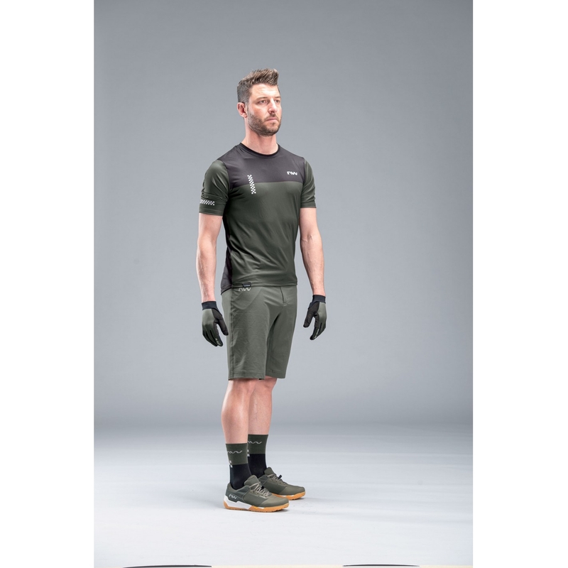 Northwave Xtrail 2 tricou cu mânecă scurtă verde lichidare