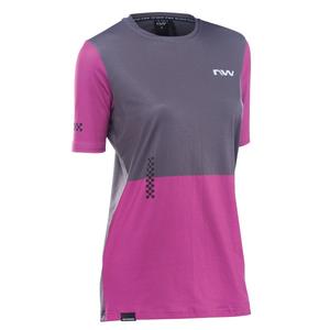 Jersey cu mânecă scurtă Northwave Xtrail 2 gri și roz pentru femei lichidare