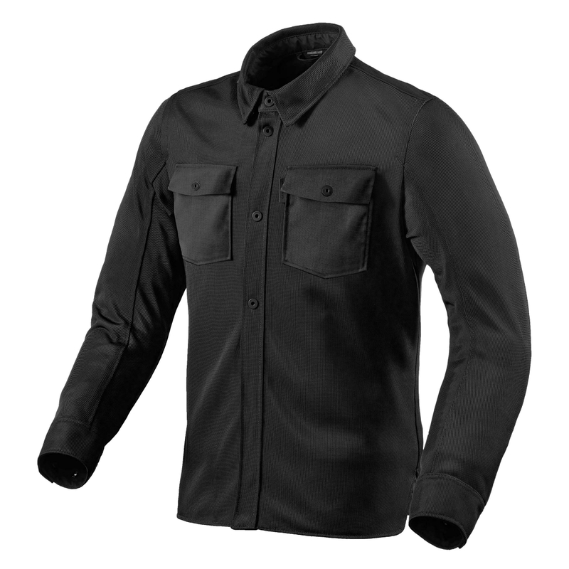 Revit Tracer Air 2 Negru Cămașă de motocicletă negru lichidare
