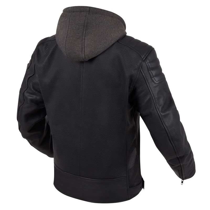 Rebelhorn Impala jachetă de motocicletă negru perforat negru