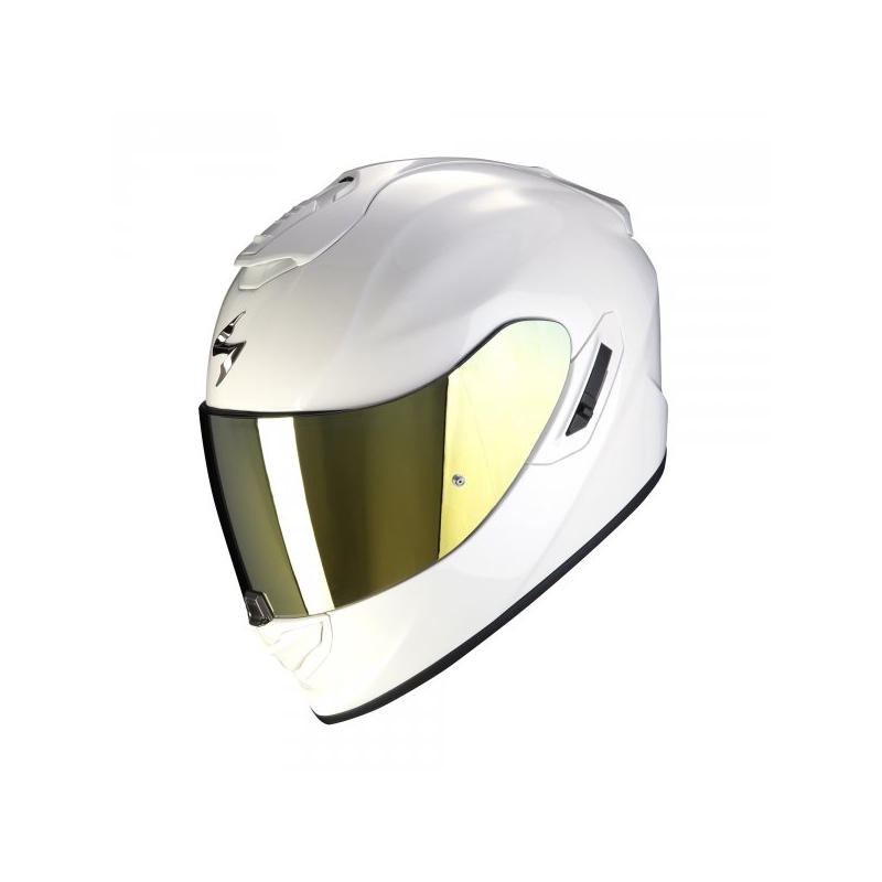 Cască integrală pentru motociclete Scorpion Exo-1400 Air Solid alb perlat
